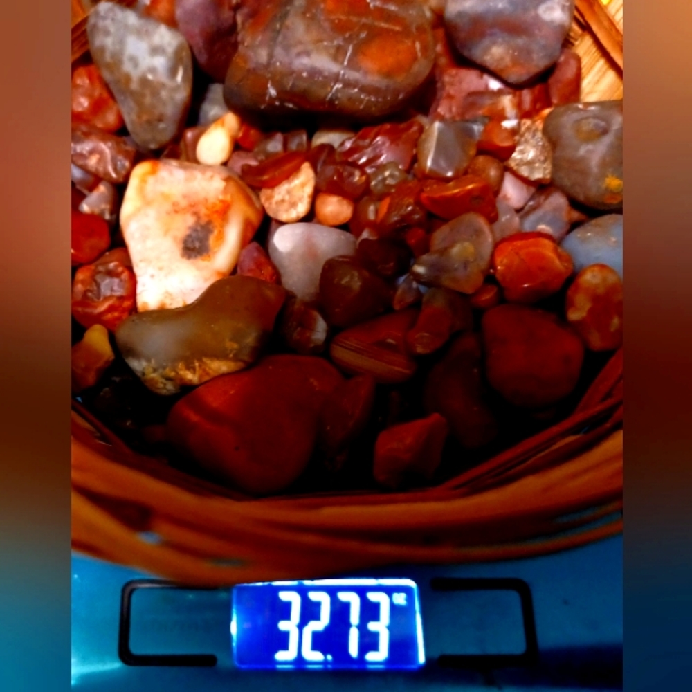 30 Oz Mix of HandPicked Lake Superior Agates (most POLISHED)